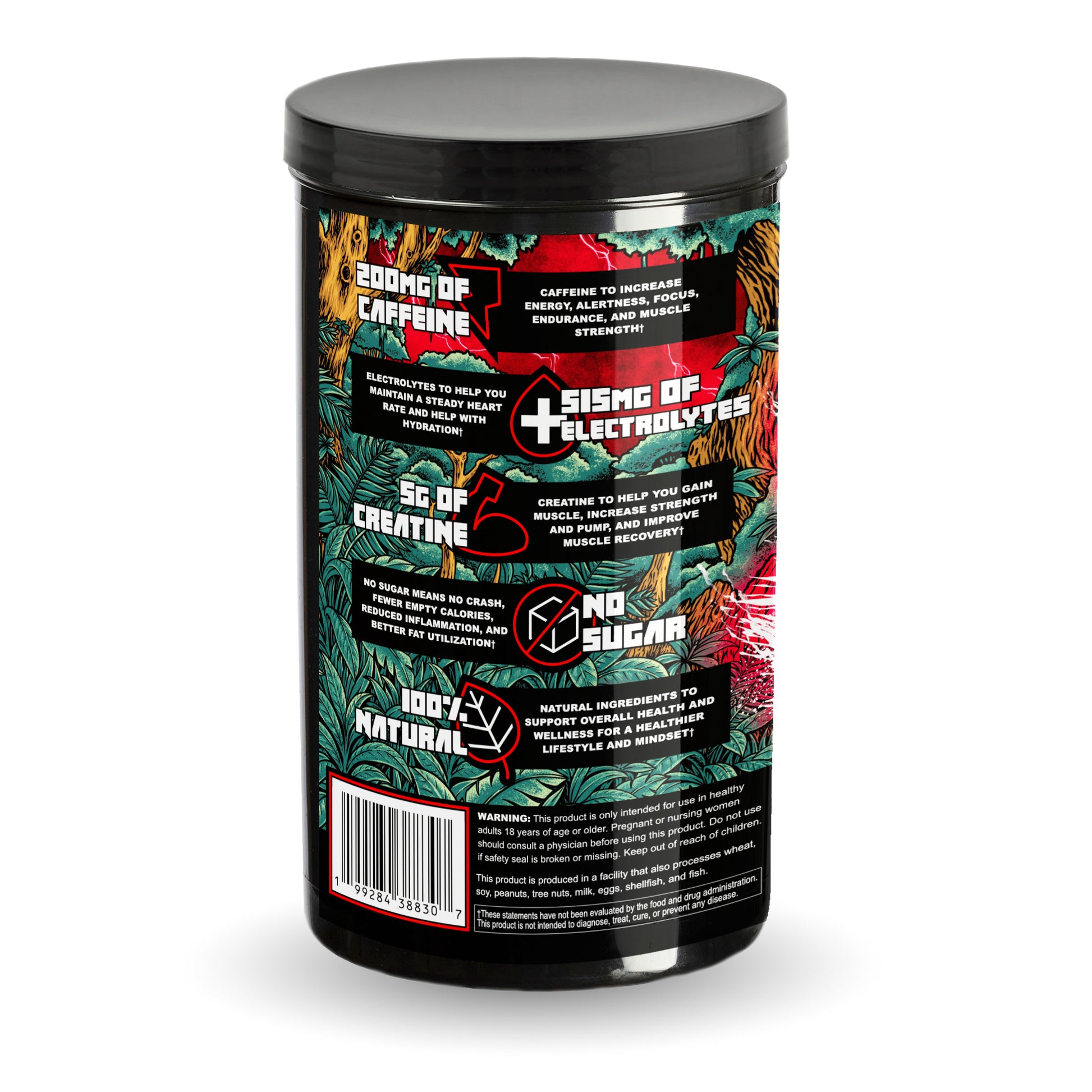 PRIMAL Premium Pre-Workout Powder (Primate Punch Flavor)