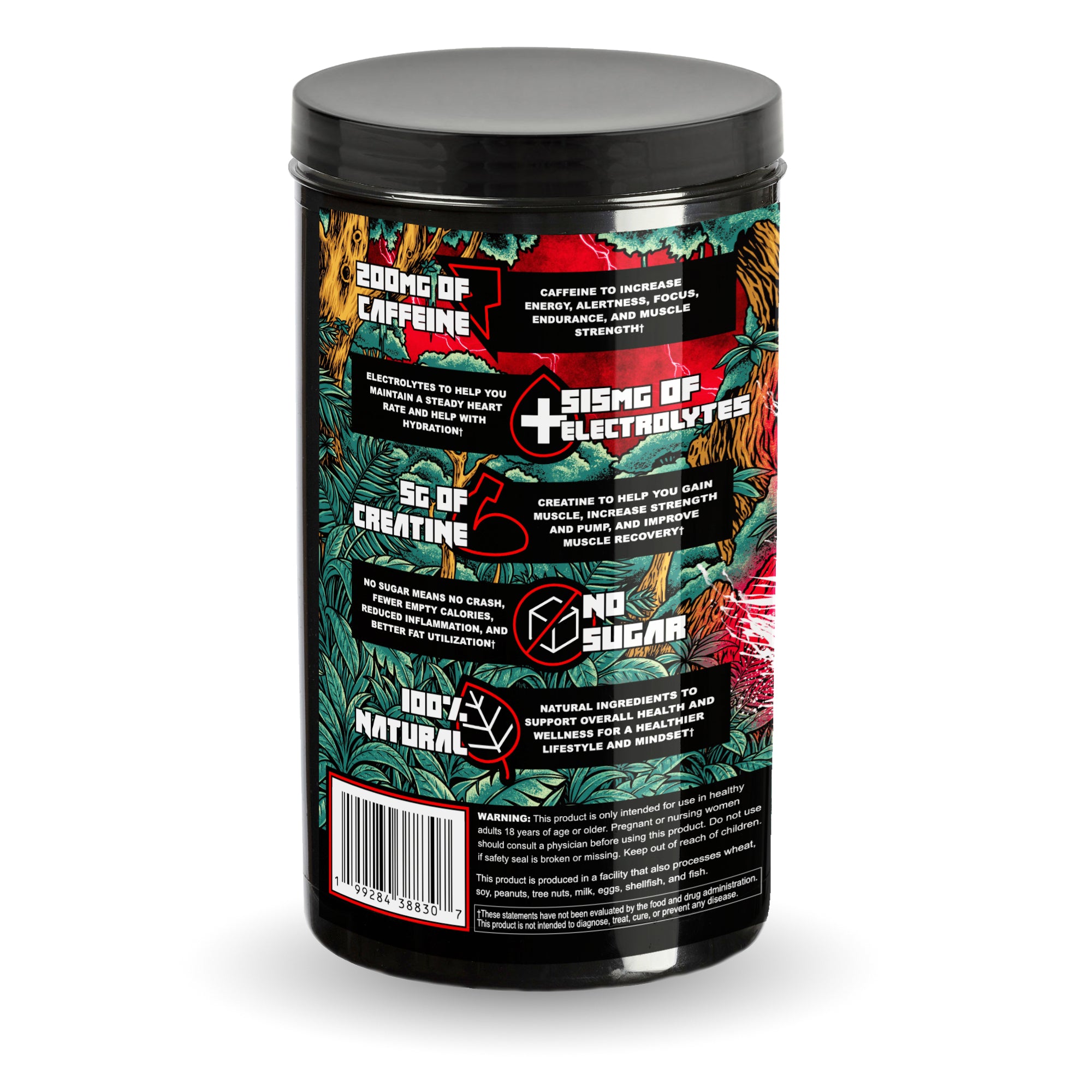 PRIMAL Premium Pre-Workout Powder (Primate Punch Flavor)